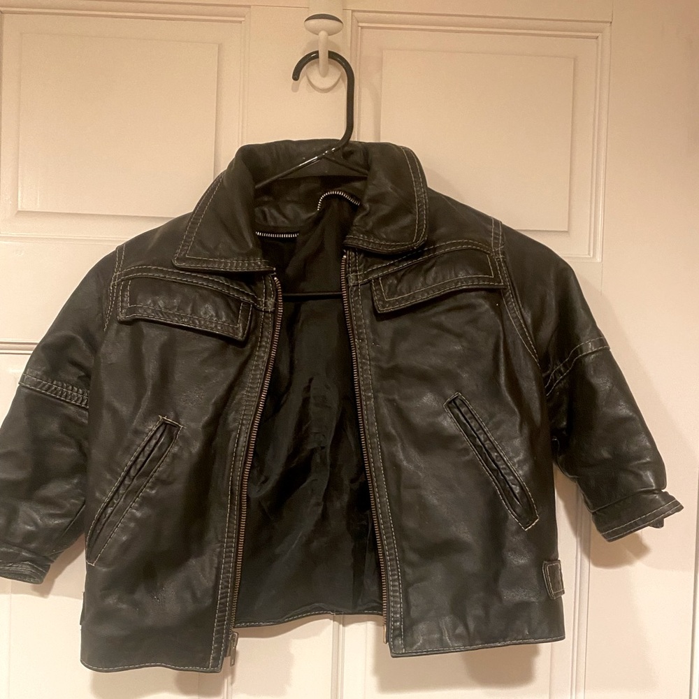 Kids Leather Jacket